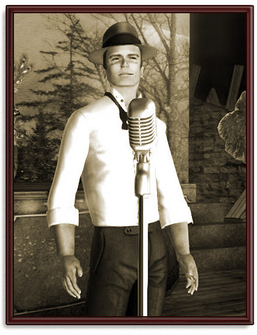 Clyde Barrow Sings LIVE in Second Life